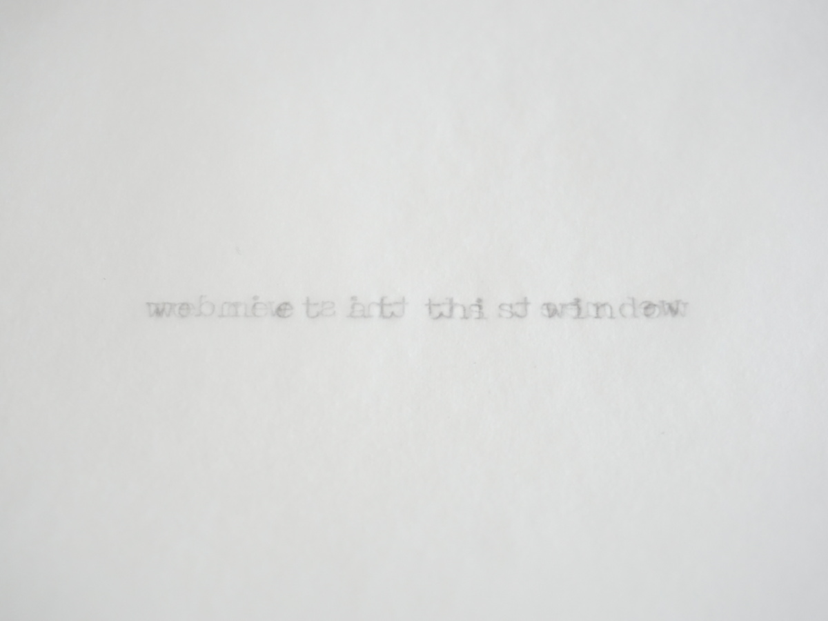 we meet at this window (1) by Robert Blatt