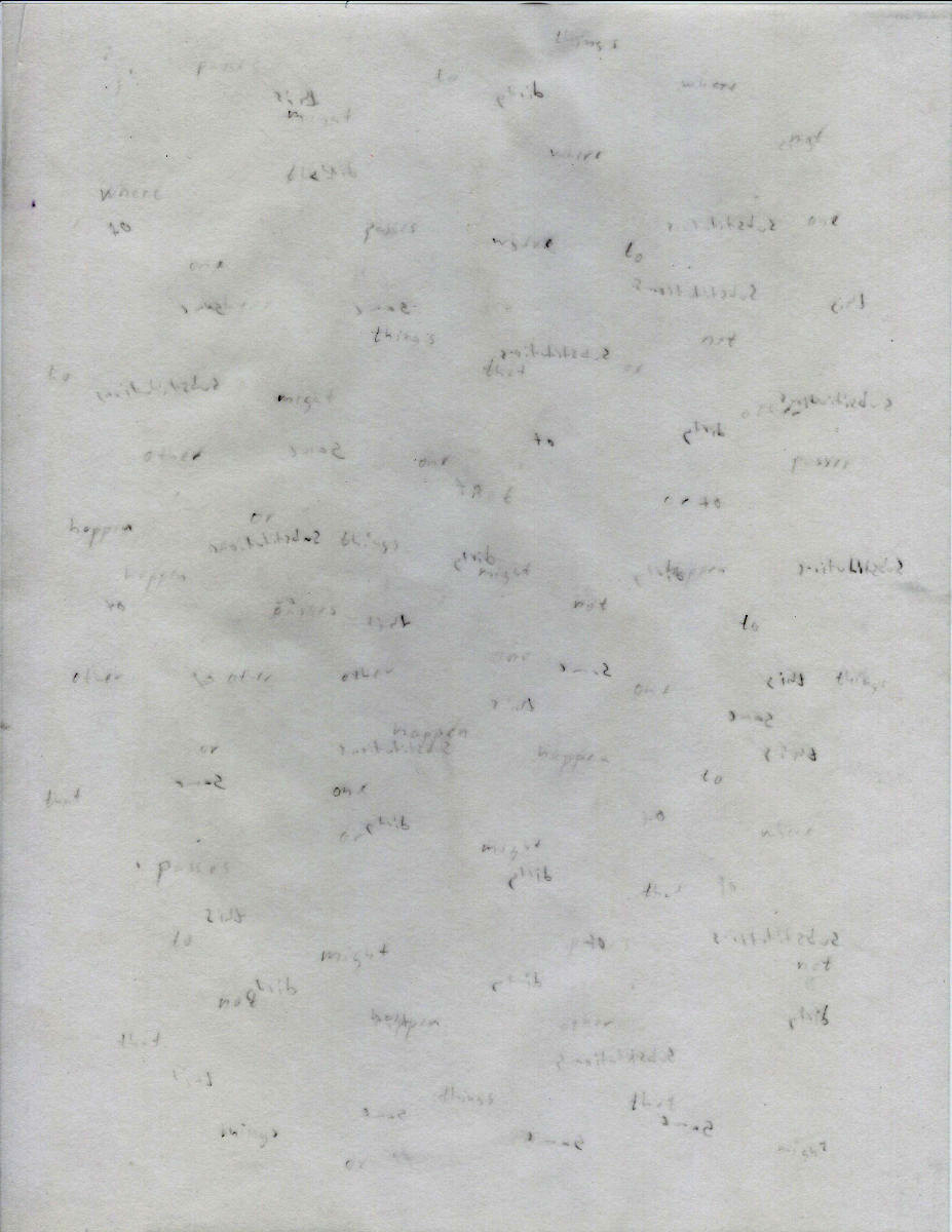 transcripts (26 iv 17 los angeles - 1 v from notebook/reading list by Mark So) by Robert Blatt